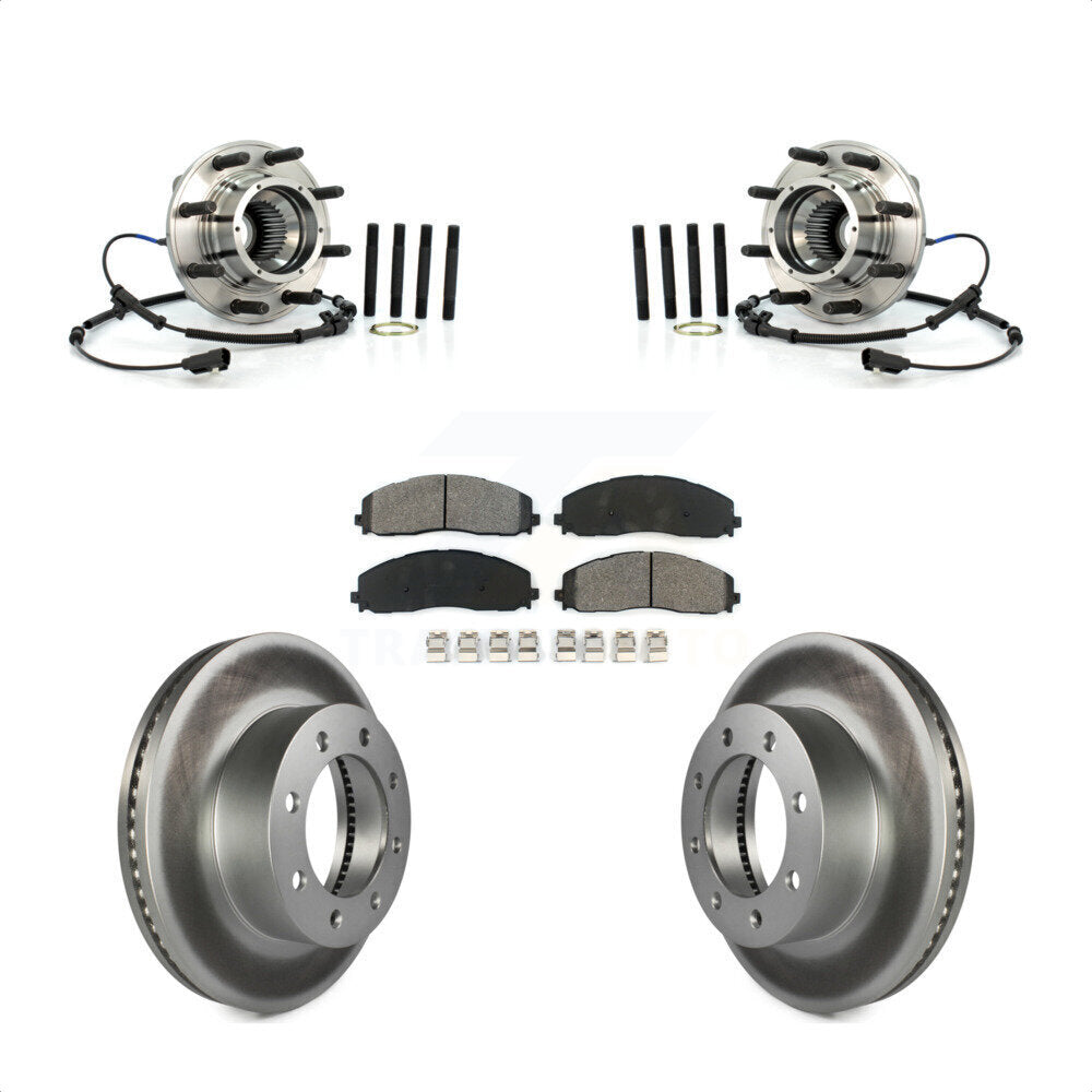 Transit Auto KBB-104358 Wheel Bearing and Hub Assembly for 2013-2016 Ford F-250 Super Duty, Ford F-350 Super Duty - Front product image