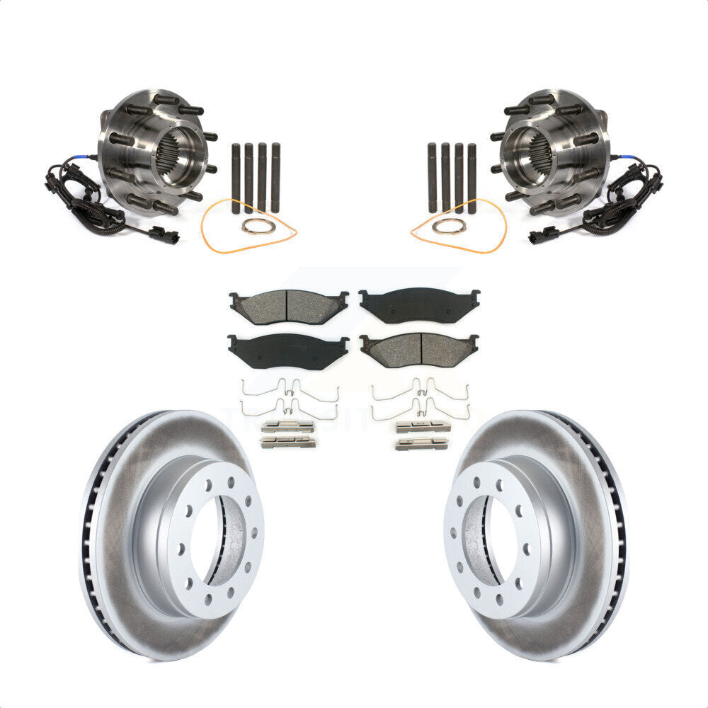 Transit Auto KBB-104361 Wheel Bearing and Hub Assembly for 2011-2016 Ford F-450 Super Duty, Ford F-550 Super Duty - Front product image