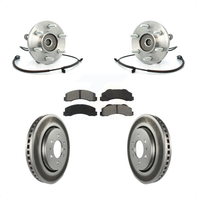 Transit Auto KBB-104363 Wheel Bearing and Hub Assembly for 2010-2014 Ford F-150, Ford Expedition, Lincoln Navigator - Front product image