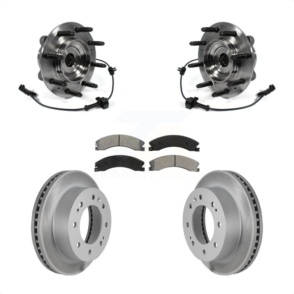 Transit Auto KBB-104366 Wheel Bearing and Hub Assembly for 2011-2019 Chevrolet Silverado 2500 HD, Chevrolet Silverado 3500 HD, GMC Sierra 2500 HD & more - Front product image