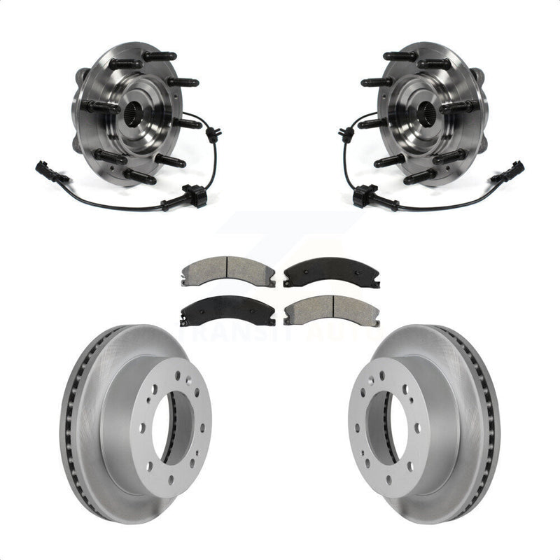 Transit Auto KBB-104366 Wheel Bearing and Hub Assembly for 2011-2019 Chevrolet Silverado 2500 HD, Chevrolet Silverado 3500 HD, GMC Sierra 2500 HD & more - Front product image