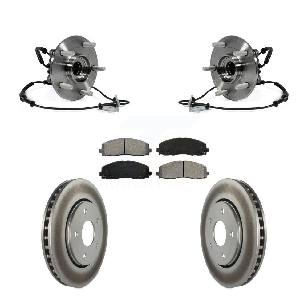 Transit Auto KBB-104369 Wheel Bearing and Hub Assembly for 2017-2018 Dodge Grand Caravan - Front product image