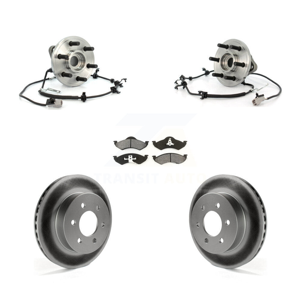 Transit Auto KBB-104388 Wheel Bearing and Hub Assembly for 1998-1999 Dodge Dakota, Dodge Durango - Front product image