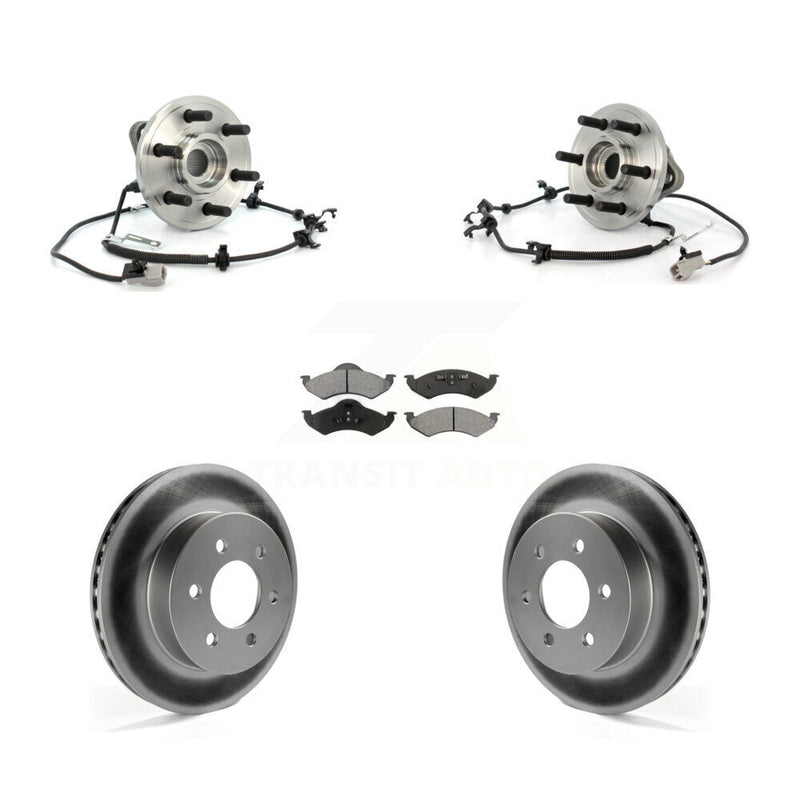 Transit Auto KBB-104389 Wheel Bearing and Hub Assembly for 2000-2002 Dodge Dakota, Dodge Durango - Front product image