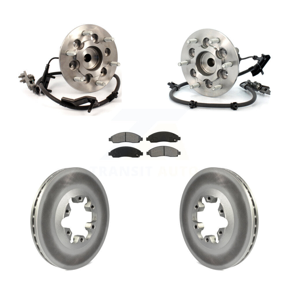 Transit Auto KBB-104392 Wheel Bearing and Hub Assembly for 2004-2008 Isuzu i-290, Isuzu i-370, Isuzu i-280 & more - Front product image
