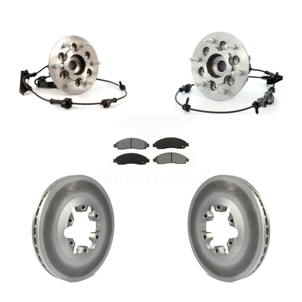 Transit Auto KBB-104400 Wheel Bearing and Hub Assembly for 2004-2008 GMC Canyon, Isuzu i-370, Isuzu i-350 & more - Front product image