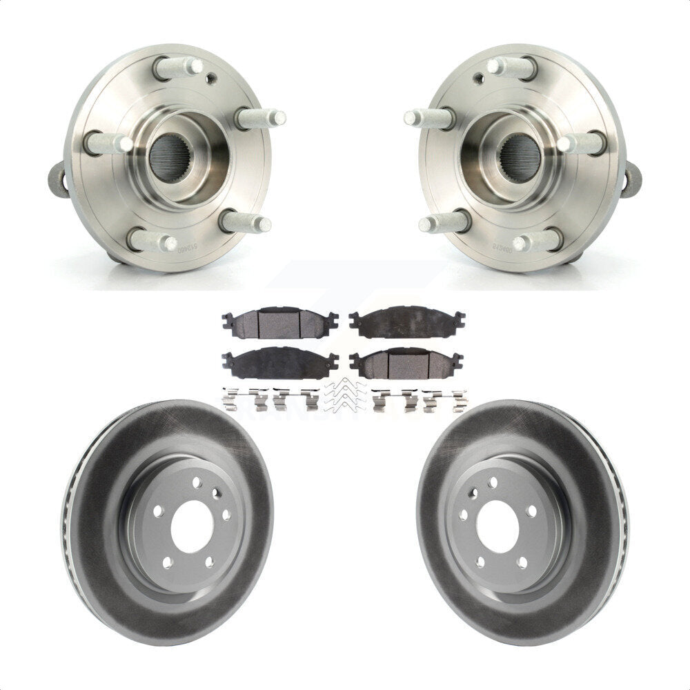 Transit Auto KBB-104412 Wheel Bearing and Hub Assembly for 2011-2017 Ford Explorer - Front product image