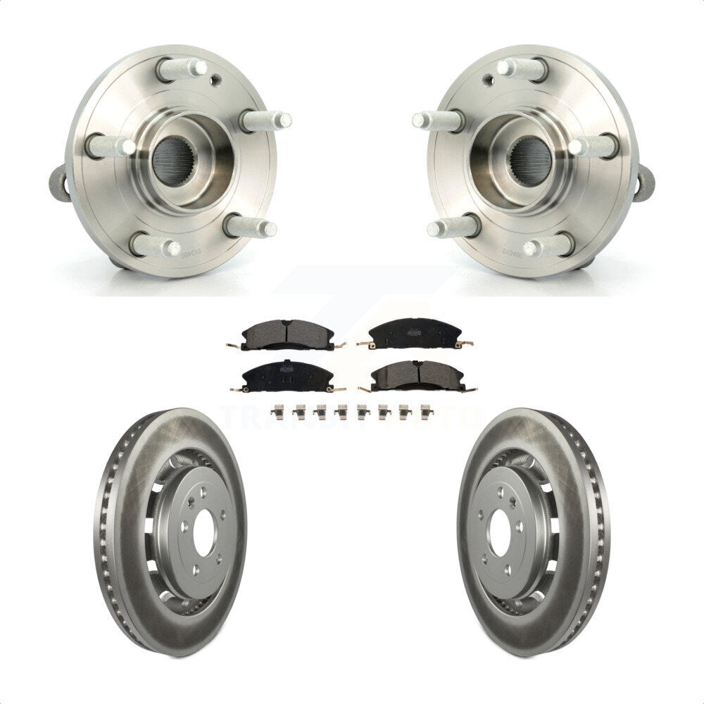 Transit Auto KBB-104414 Wheel Bearing and Hub Assembly for 2013-2019 Ford Explorer, Ford Police Interceptor Utility - Front product image