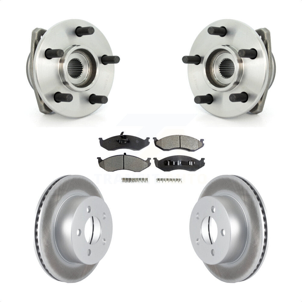 Transit Auto KBB-104431 Wheel Bearing and Hub Assembly for 1993-1999 Jeep TJ, Jeep Grand Wagoneer - Front product image