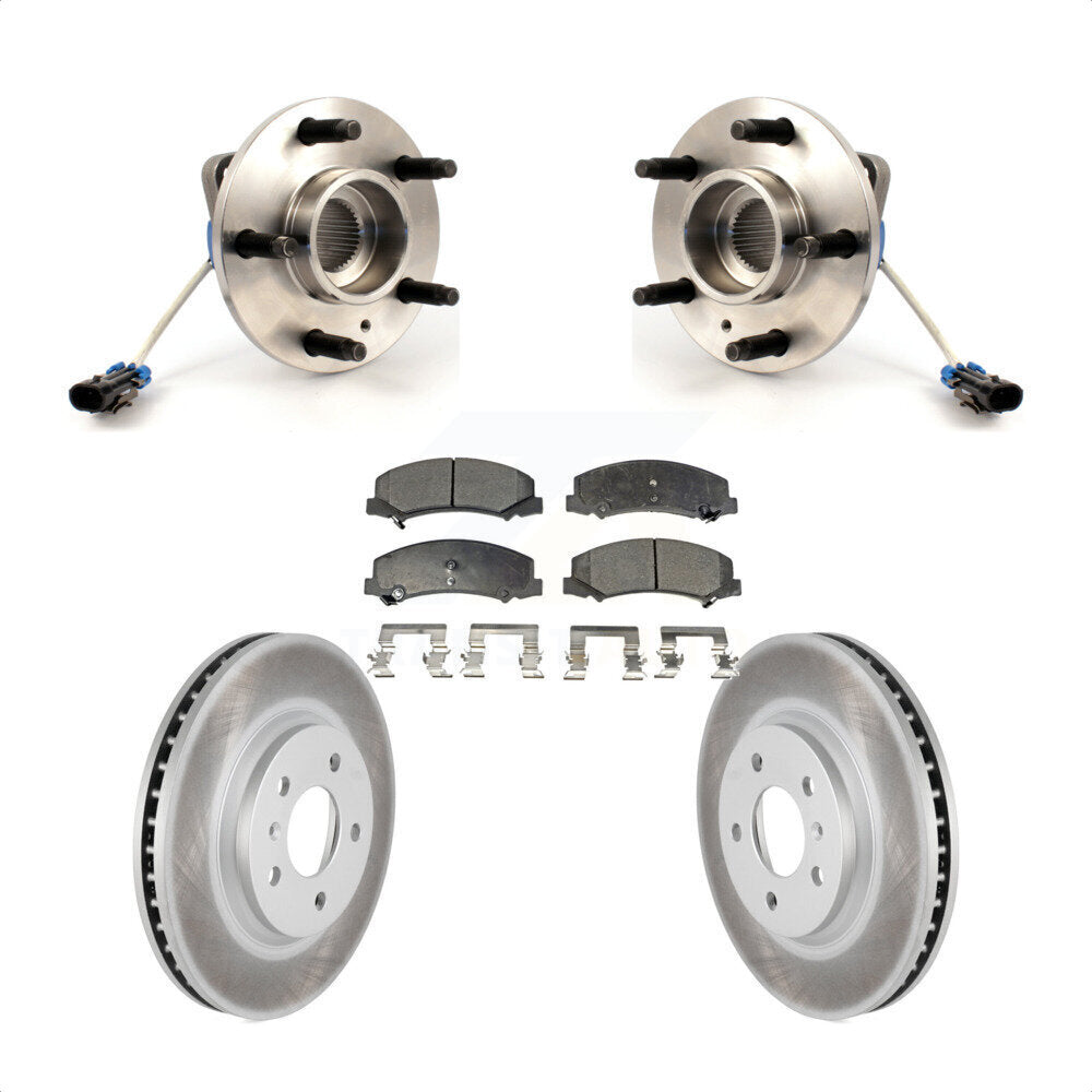 Transit Auto KBB-104448 Wheel Bearing and Hub Assembly for 2006-2016 Chevrolet Impala Limited, Chevrolet Impala, Buick Lucerne & more - Front product image