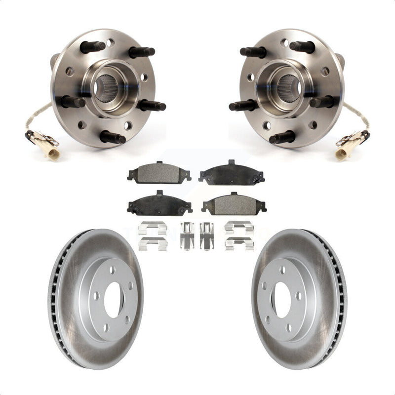 Transit Auto KBB-104458 Wheel Bearing and Hub Assembly for 1997-2005 Chevrolet Classic, Chevrolet Malibu, Oldsmobile Alero & more - Front product image