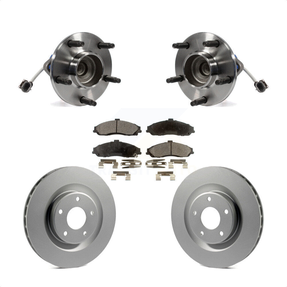 Transit Auto KBB-104459 Wheel Bearing and Hub Assembly for 2004-2008 Cadillac XLR, Chevrolet Corvette - Front product image