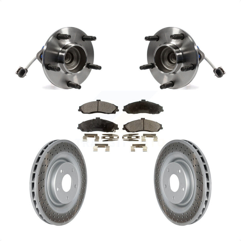 Transit Auto KBB-104460 Wheel Bearing and Hub Assembly for 2005-2008 Cadillac XLR, Chevrolet Corvette - Front product image