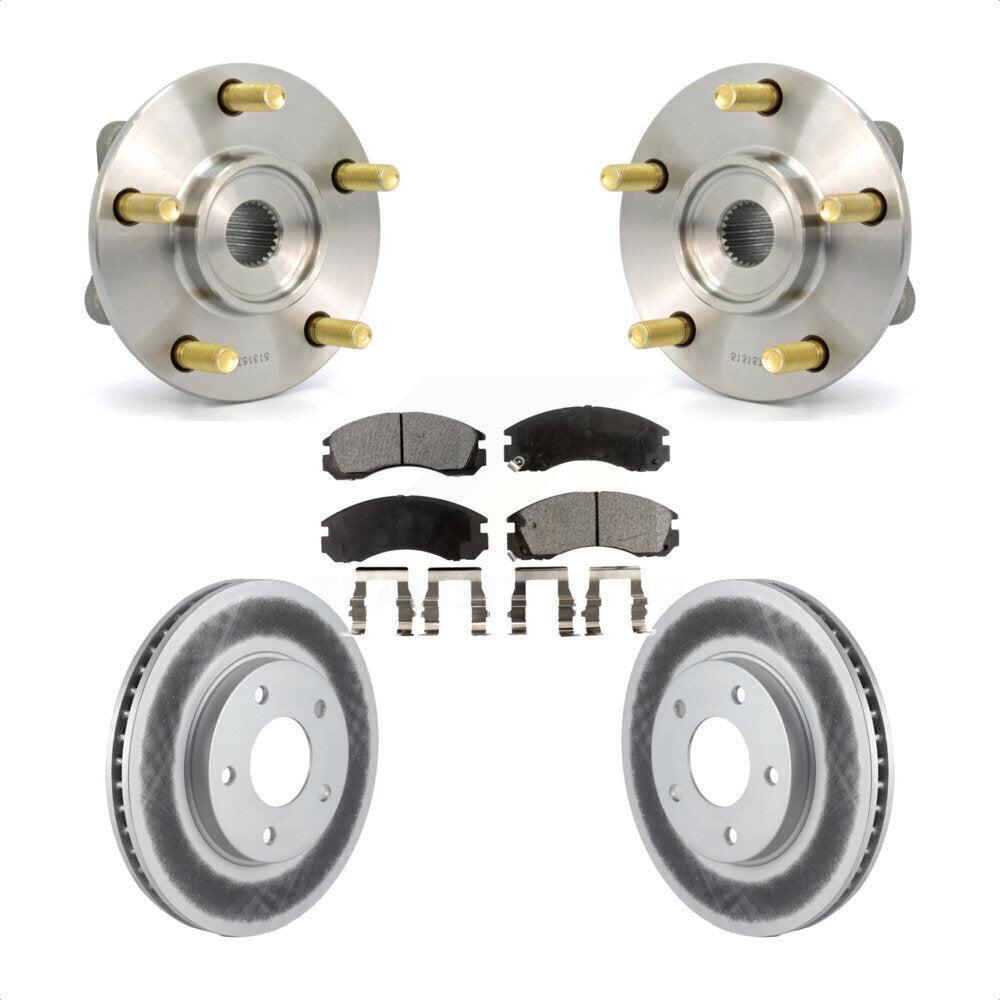Transit Auto KBB-104461 Wheel Bearing and Hub Assembly for 2000 Mitsubishi Eclipse - Front product image