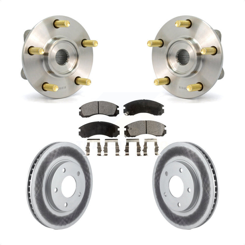Transit Auto KBB-104461 Wheel Bearing and Hub Assembly for 2000 Mitsubishi Eclipse - Front product image
