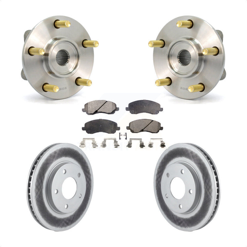 Transit Auto KBB-104462 Wheel Bearing and Hub Assembly for 2001-2009 Mitsubishi Galant, Mitsubishi Eclipse, Chrysler Sebring & more - Front product image