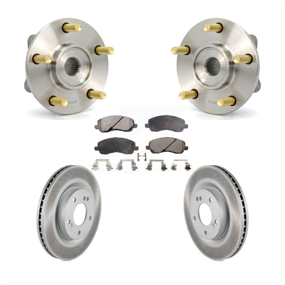 Transit Auto KBB-104463 Wheel Bearing and Hub Assembly for 2006 Mitsubishi Eclipse - Front product image