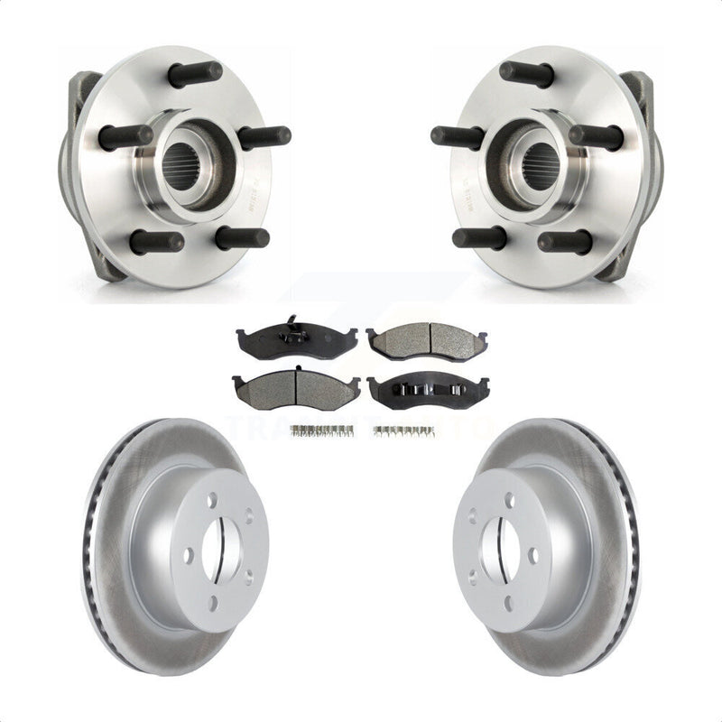 Transit Auto KBB-104464 Wheel Bearing and Hub Assembly for 2000-2006 Jeep Cherokee, Jeep TJ, Jeep Wrangler - Front product image