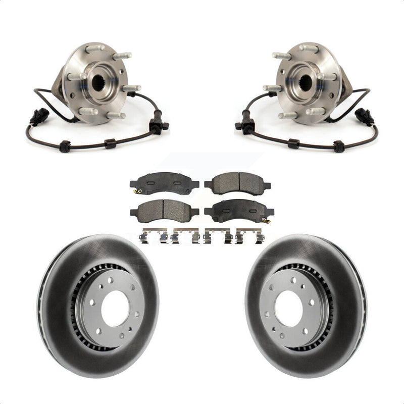 Transit Auto KBB-104475 Wheel Bearing and Hub Assembly for 2006-2009 GMC Envoy, Saab 9-7x, Buick Rainier & more - Front product image