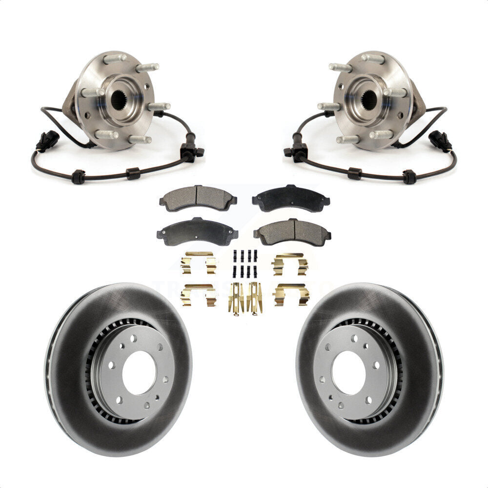 Transit Auto KBB-104476 Wheel Bearing and Hub Assembly for 2002-2006 Isuzu Ascender, GMC Envoy, Saab 9-7x & more - Front product image