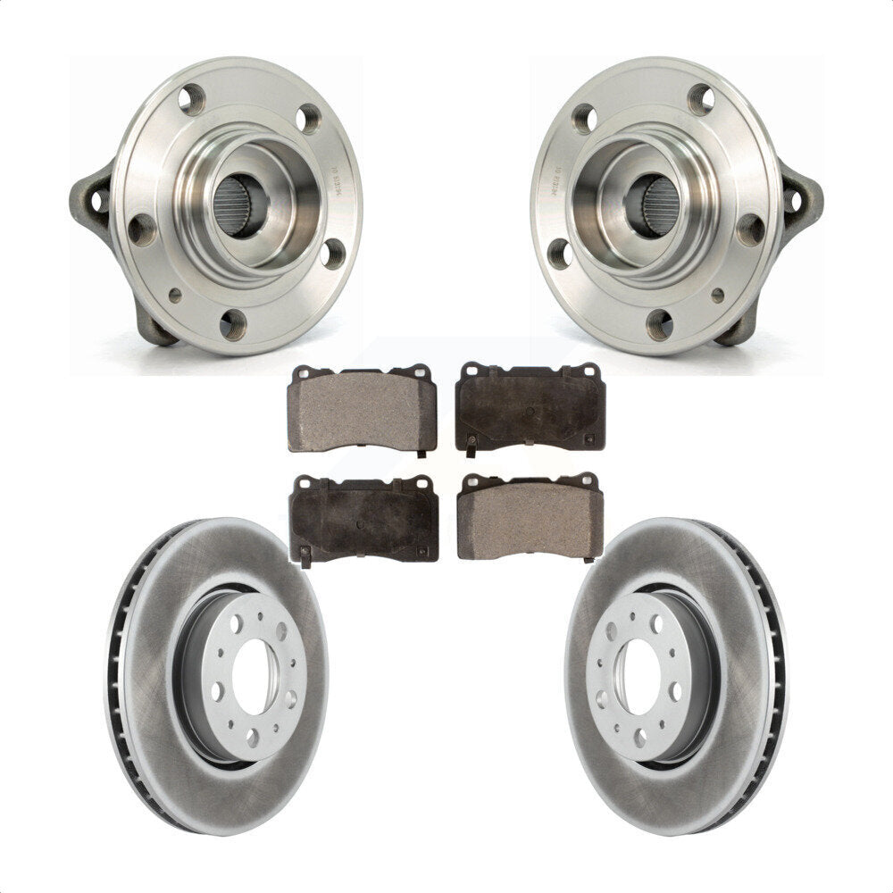 Transit Auto KBB-104485 Wheel Bearing and Hub Assembly for 2005-2007 Volvo V70 - Front product image