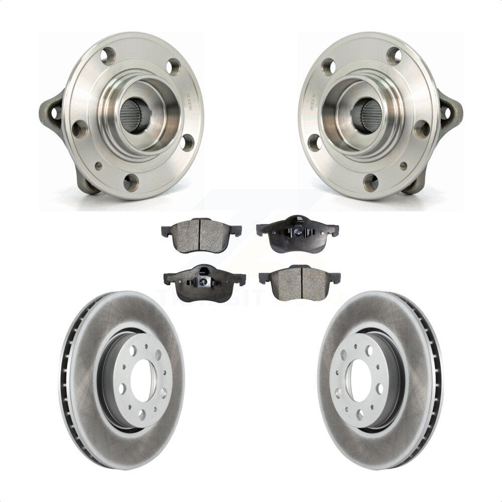 Transit Auto KBB-104486 Wheel Bearing and Hub Assembly for 1999-2009 Volvo S60, Volvo S80, Volvo V70 & more - Front product image