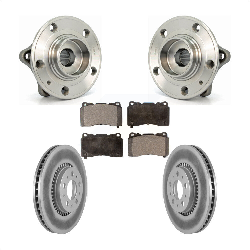 Transit Auto KBB-104487 Wheel Bearing and Hub Assembly for 2005-2007 Volvo V70 - Front product image