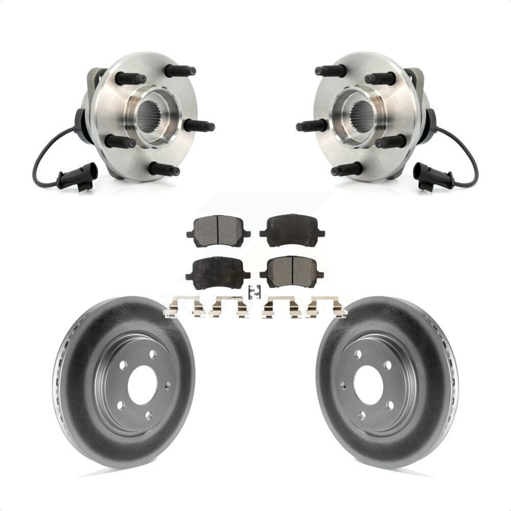Transit Auto KBB-104508 Wheel Bearing and Hub Assembly for 2004-2012 Chevrolet Malibu, Pontiac G6, Saturn Aura - Front product image