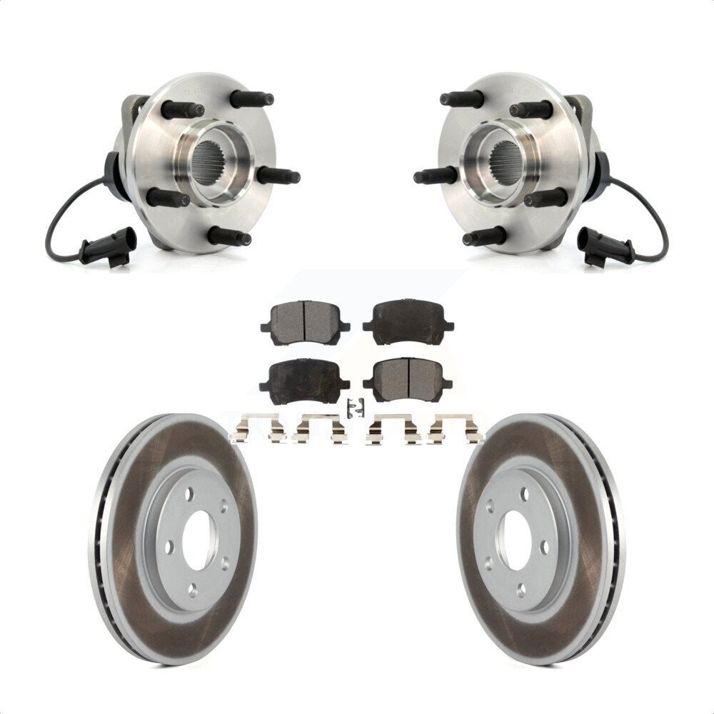 Transit Auto KBB-104510 Wheel Bearing and Hub Assembly for 2004-2008 Chevrolet Malibu, Pontiac G6 - Front product image