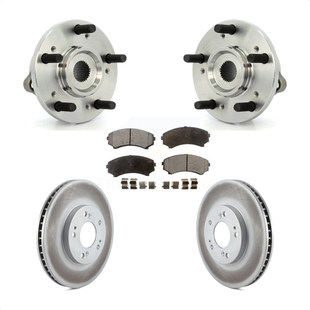Transit Auto KBB-104516 Wheel Bearing and Hub Assembly for 2004-2011 Mitsubishi Endeavor - Front product image