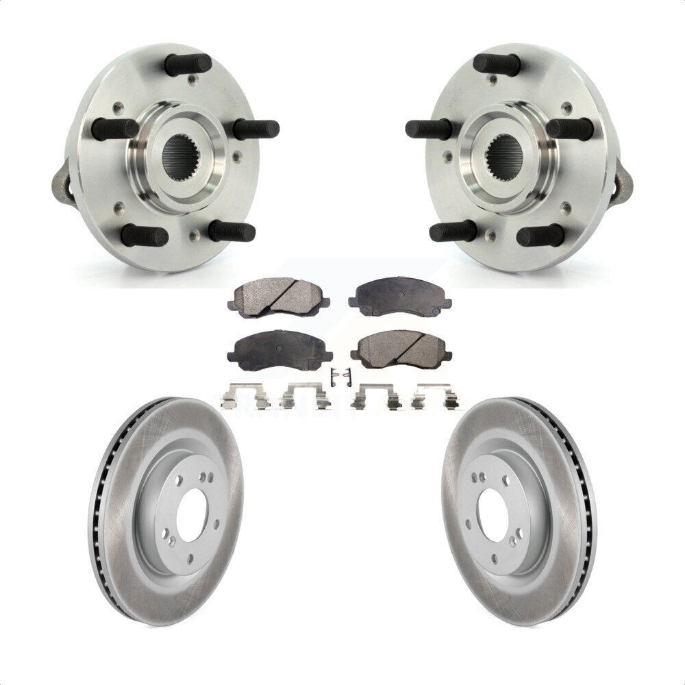 Transit Auto KBB-104517 Wheel Bearing and Hub Assembly for 2004-2012 Mitsubishi Galant, Mitsubishi Eclipse - Front product image
