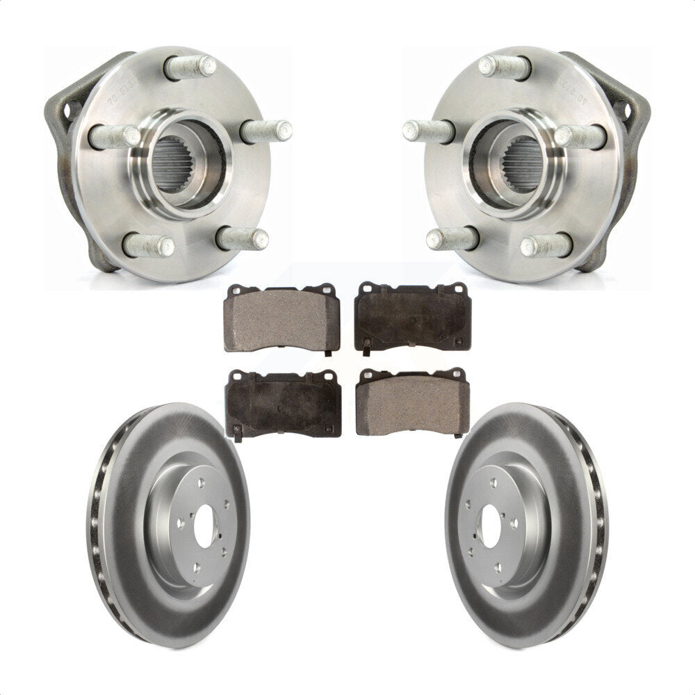 Transit Auto KBB-104523 Wheel Bearing and Hub Assembly for 2014 Subaru WRX - Front product image
