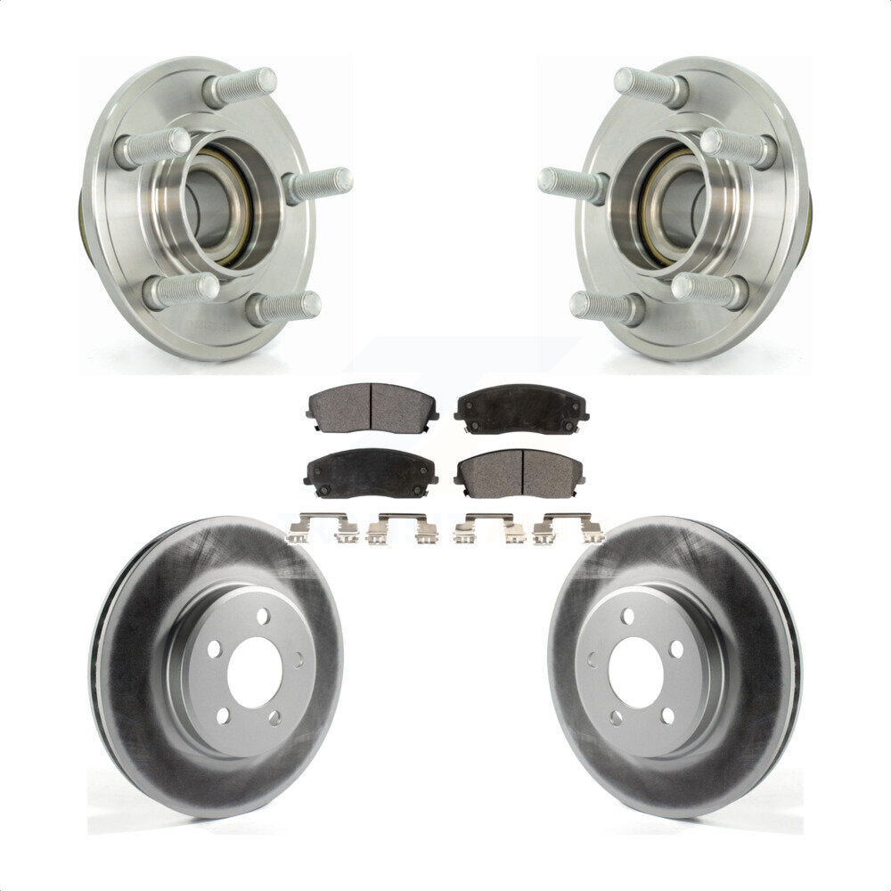 Transit Auto KBB-104533 Wheel Bearing and Hub Assembly for 2005-2014 Chrysler 300, Dodge Charger, Dodge Challenger & more - Front product image