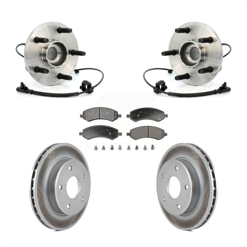 Transit Auto KBB-104542 Wheel Bearing and Hub Assembly for 2005-2011 Ram Dakota, Mitsubishi Raider, Dodge Dakota - Front product image