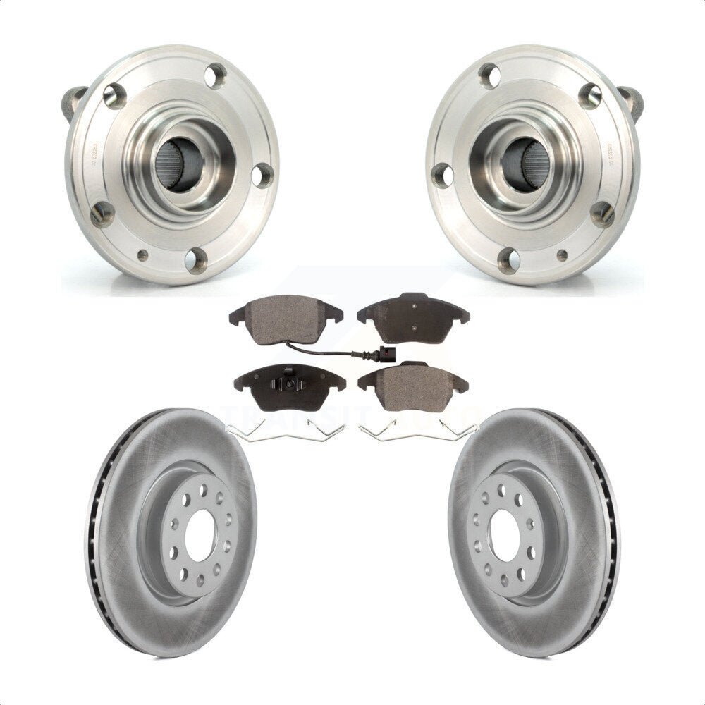 Transit Auto KBB-104552 Wheel Bearing and Hub Assembly for 2005-2019 Volkswagen Beetle, Volkswagen CC, Volkswagen Jetta & more - Front product image