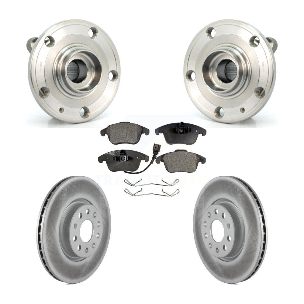 Transit Auto KBB-104553 Wheel Bearing and Hub Assembly for 2009-2020 Volkswagen Tiguan Limited, Audi Q3, Audi Q3 Quattro & more - Front product image