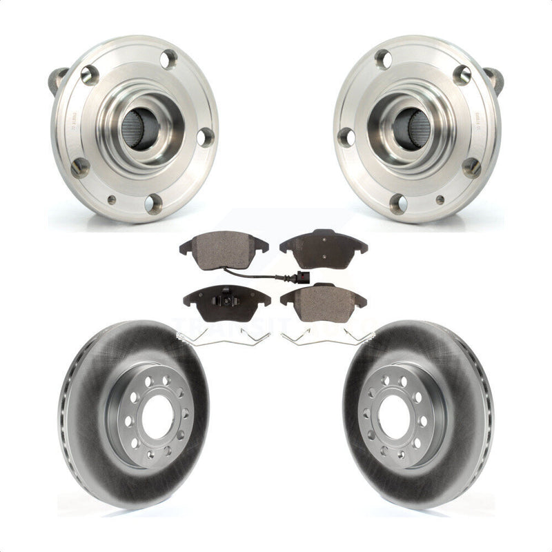 Transit Auto KBB-104555 Wheel Bearing and Hub Assembly for 2005-2019 Volkswagen Beetle, Volkswagen Jetta, Volkswagen GTI & more - Front product image
