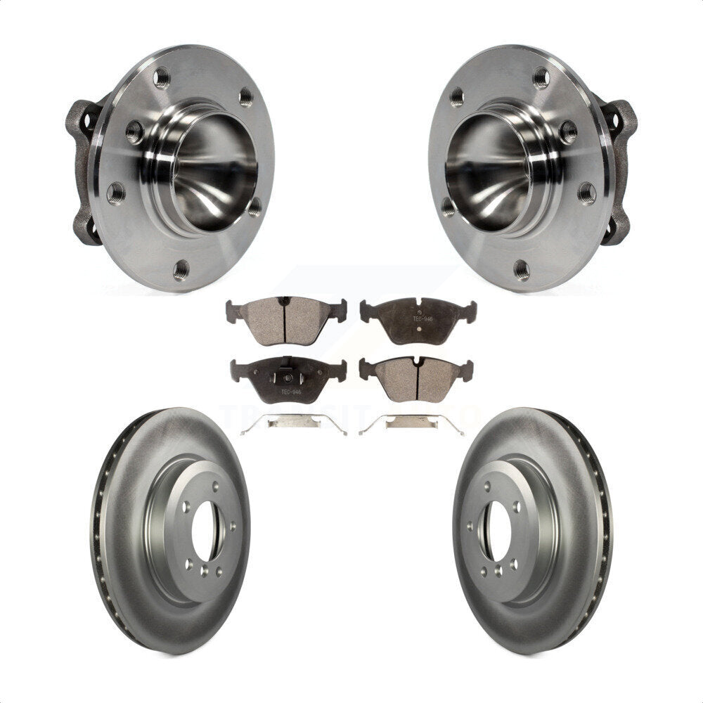 Transit Auto KBB-104559 Wheel Bearing and Hub Assembly for 2006 BMW 330Ci - Front product image