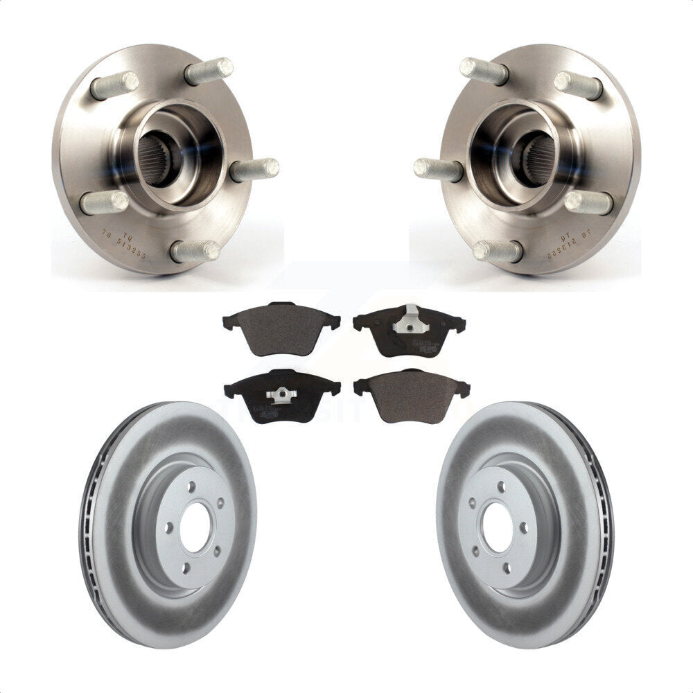 Transit Auto KBB-104569 Wheel Bearing and Hub Assembly for 2004-2013 Volvo C70, Volvo S40, Volvo V50 - Front product image