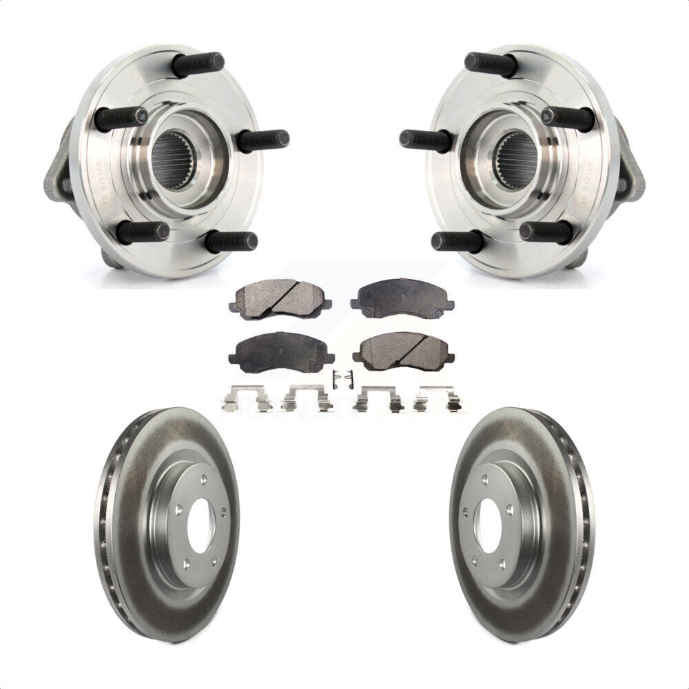 Transit Auto KBB-104583 Wheel Bearing and Hub Assembly for 2007-2014 Chrysler 200, Dodge Avenger, Dodge Caliber & more - Front product image