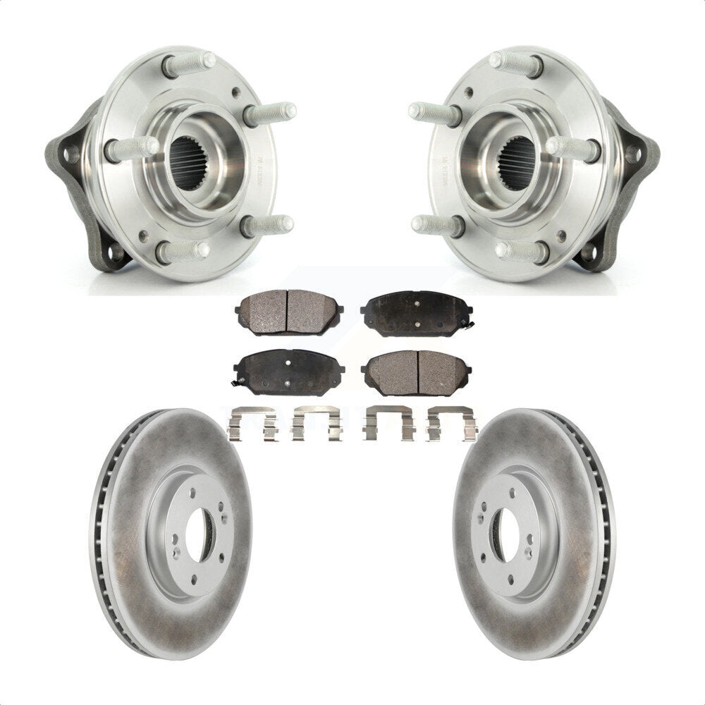 Transit Auto KBB-104589 Wheel Bearing and Hub Assembly for 2007-2012 Hyundai Veracruz - Front product image