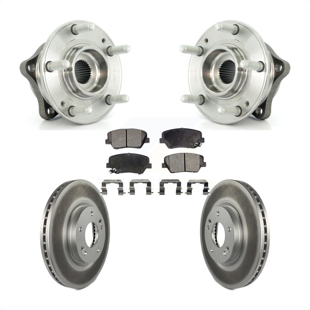 Transit Auto KBB-104590 Wheel Bearing and Hub Assembly for 2010-2013 Kia Sorento, Hyundai Santa Fe - Front product image