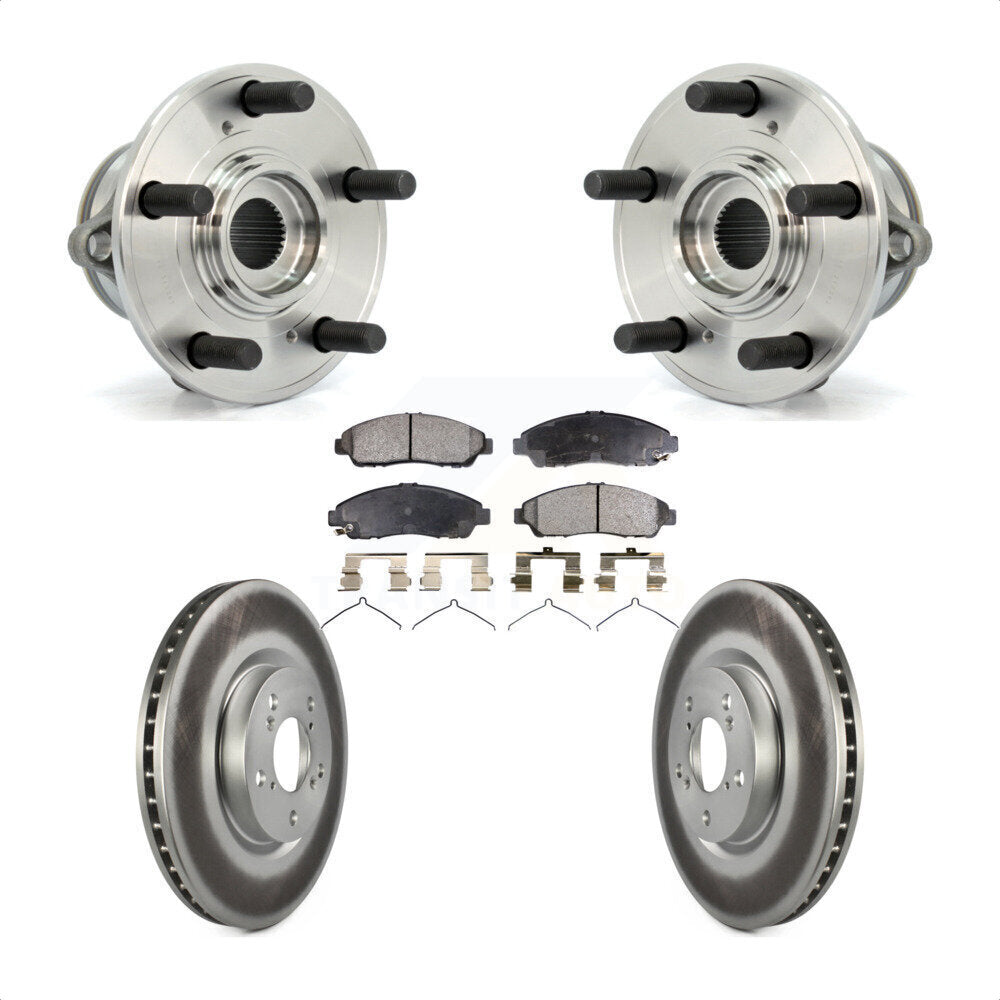 Transit Auto KBB-104594 Wheel Bearing and Hub Assembly for 2007-2015 Acura ZDX, Honda Pilot, Acura MDX - Front product image
