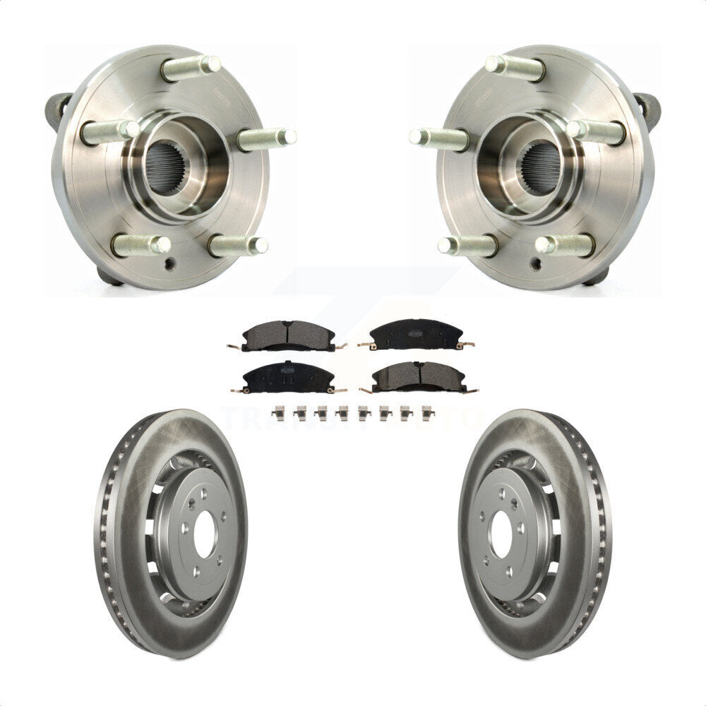 Transit Auto KBB-104610 Wheel Bearing and Hub Assembly for 2012-2019 Ford Taurus, Lincoln MKS, Lincoln MKT & more - Front product image