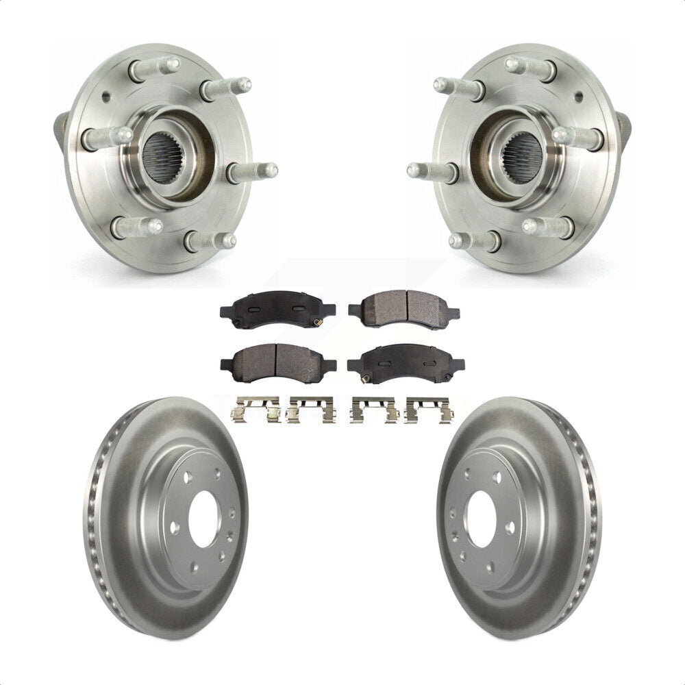 Transit Auto KBB-104612 Wheel Bearing and Hub Assembly for 2007-2017 GMC Acadia Limited, Chevrolet Traverse, Buick Enclave & more - Front product image