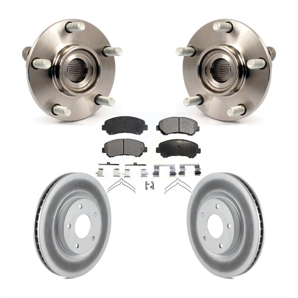 Transit Auto KBB-104648 Wheel Bearing and Hub Assembly for 2008-2015 Nissan Rogue Select, Nissan Rogue - Front product image