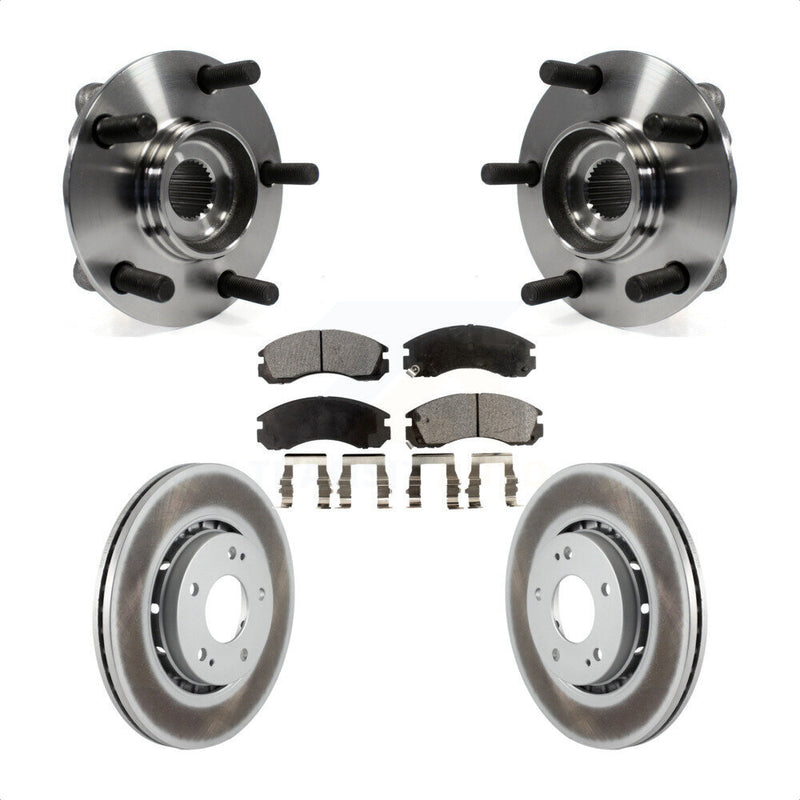Transit Auto KBB-104652 Wheel Bearing and Hub Assembly for 2010-2011 Mitsubishi Lancer - Front product image