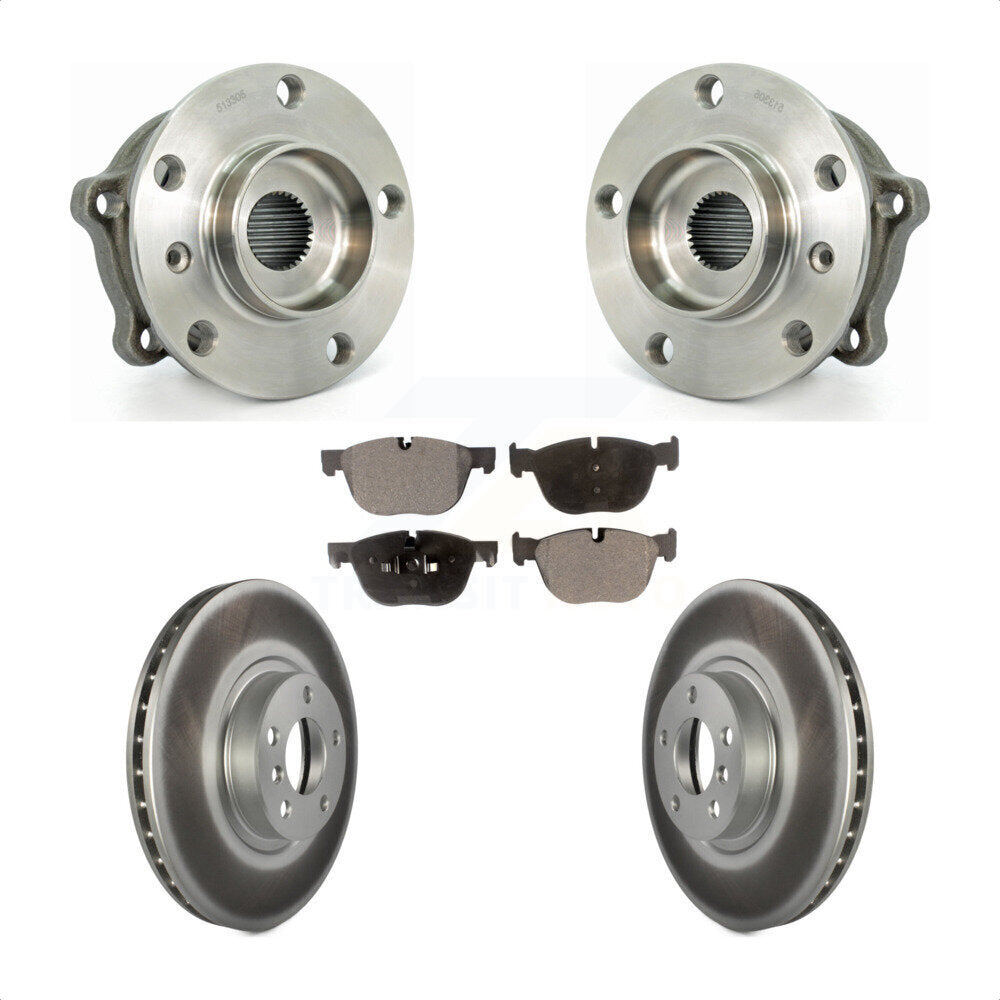 Transit Auto KBB-104658 Wheel Bearing and Hub Assembly for 2007-2018 BMW X5, BMW X6 - Front product image