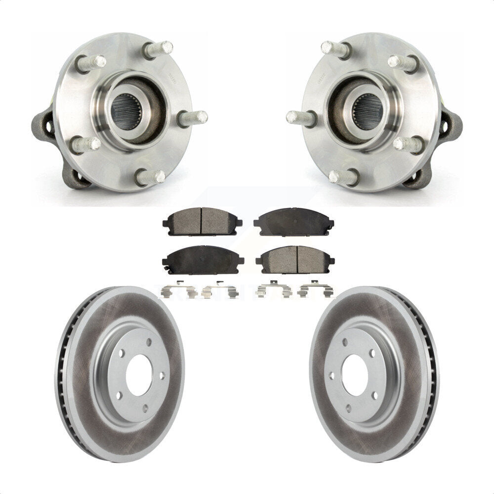 Transit Auto KBB-104666 Wheel Bearing and Hub Assembly for 2004-2009 Nissan Quest - Front product image