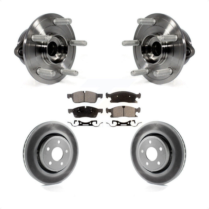 Transit Auto KBB-104678 Wheel Bearing and Hub Assembly for 2011-2024 Jeep Grand Cherokee WK, Dodge Durango, Jeep Grand Cherokee - Front product image